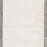 2x7 Muted Color Handmade Runner Rug, Hemp Runner, 68x200 Cm