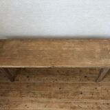Paire de banc en bois chêne