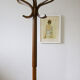 Baumann wooden coat rack