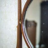 Antique English Softwood and Mahogany Veneer Vanity Table by Maple & Co., 1890s