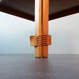 Vintage Danish Square Folding Coffee Table