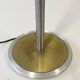 Italian Floor Lamp in Brushed Steel and Brass, 1970s