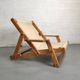 Pair of armchairs sun loungers Kon-Tiki Ikea 1970 Gillis Lundgren
