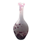 Art Nouveau Soliflore Vase Legras – Ruby Series – Signed – 22 cm