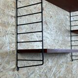 60s 70s teak string shelf module by Kajsa & Nils "Nisse" Strinning Sweden