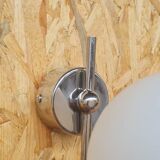 Pair of ball and chrome wall lights