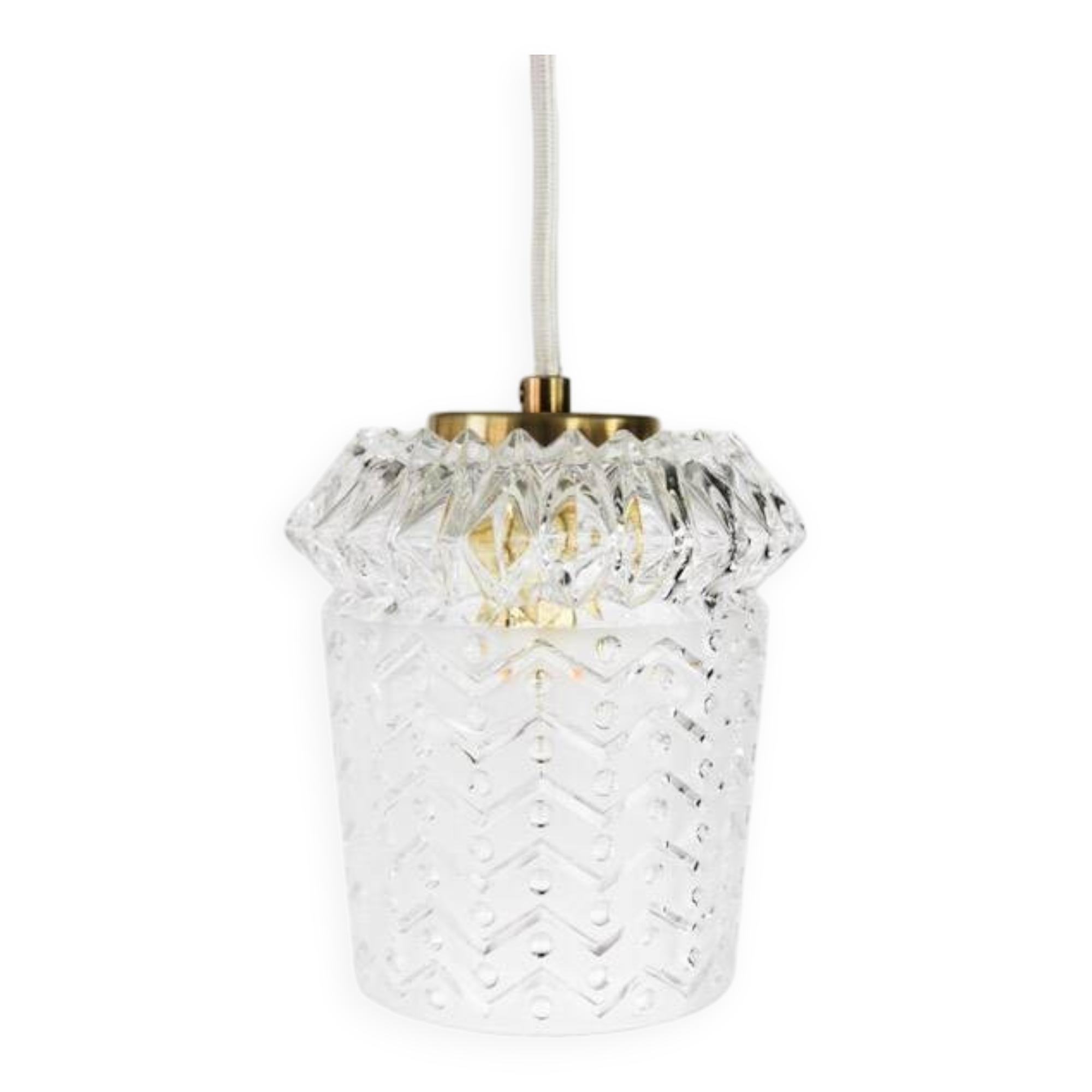 VICTORIA * Mid Century Modern Hanging Light * Rewired Light * Vintage Ceiling Lamp Fixture * Yugosla