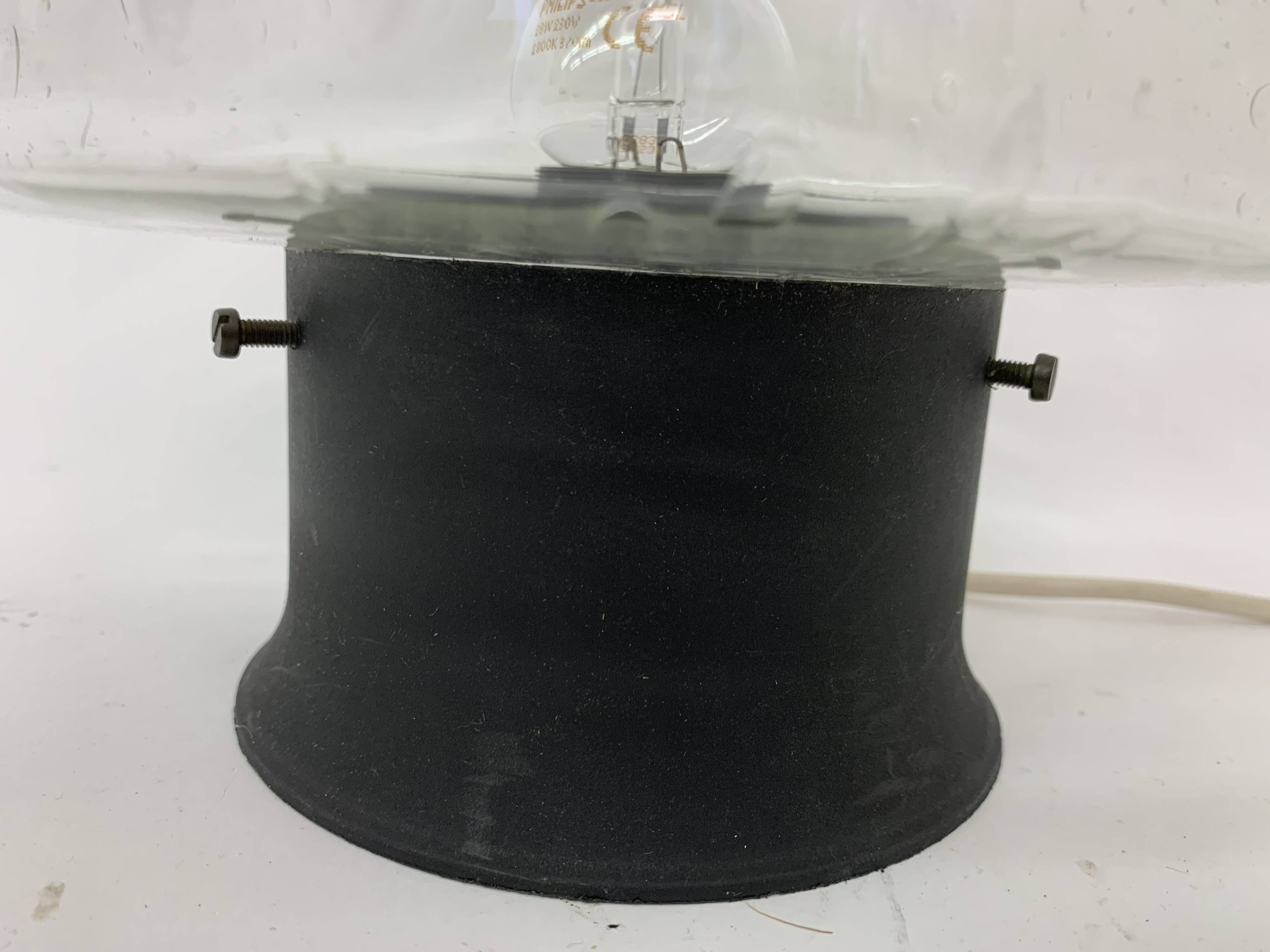 Mid-century design glass ceiling lamp, 1960’s