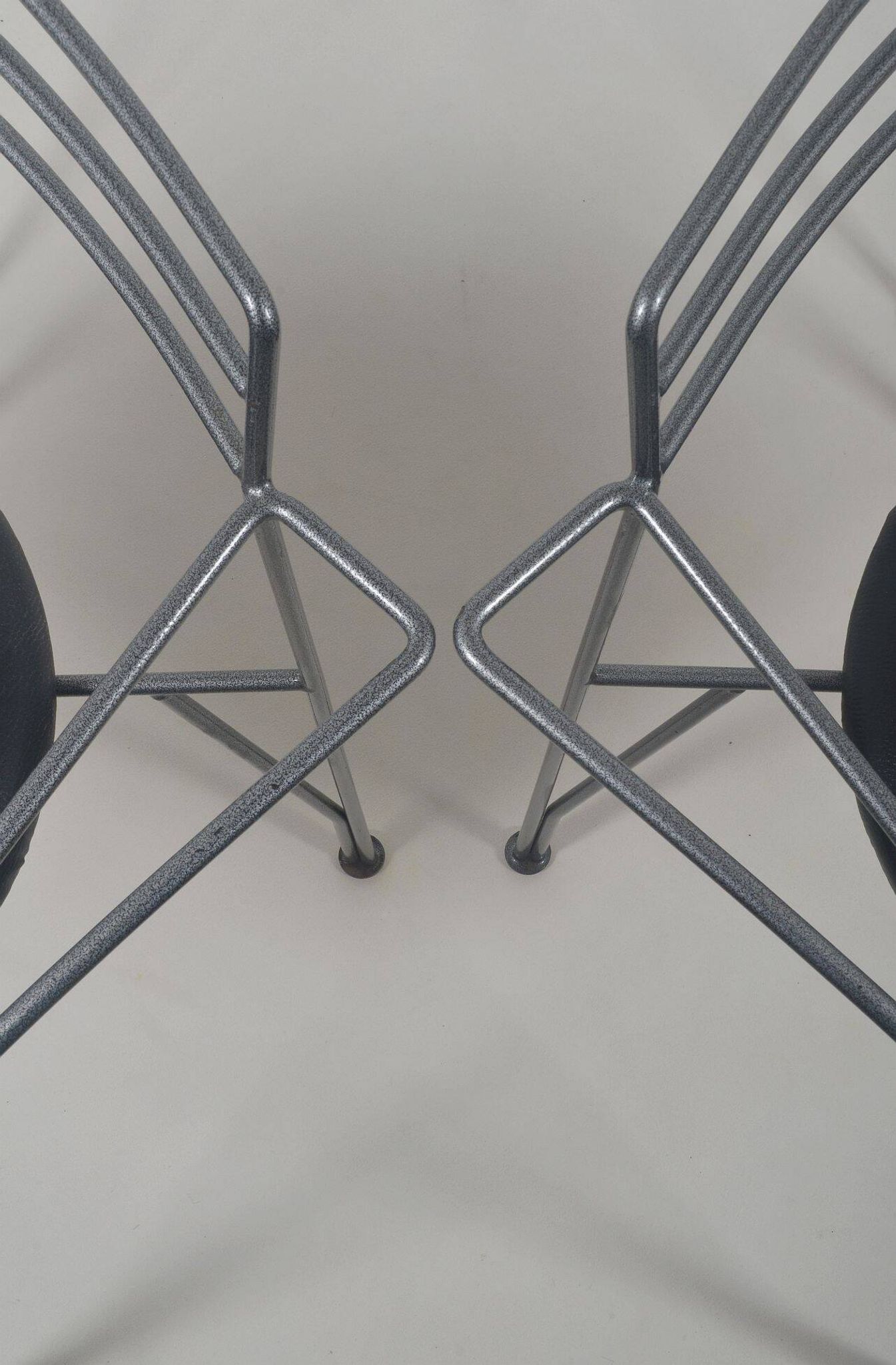 4 Chaises 'Lune d'Argent' dessinées par Pascal Mourgue pour Fermob, 1985