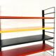 Vintage Tomado De Stijl Original Metal Wall Shelf (5 shelves), Mid-Century