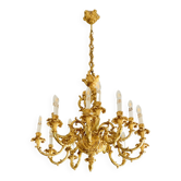 Très grand lustre de chez F.B.A.I