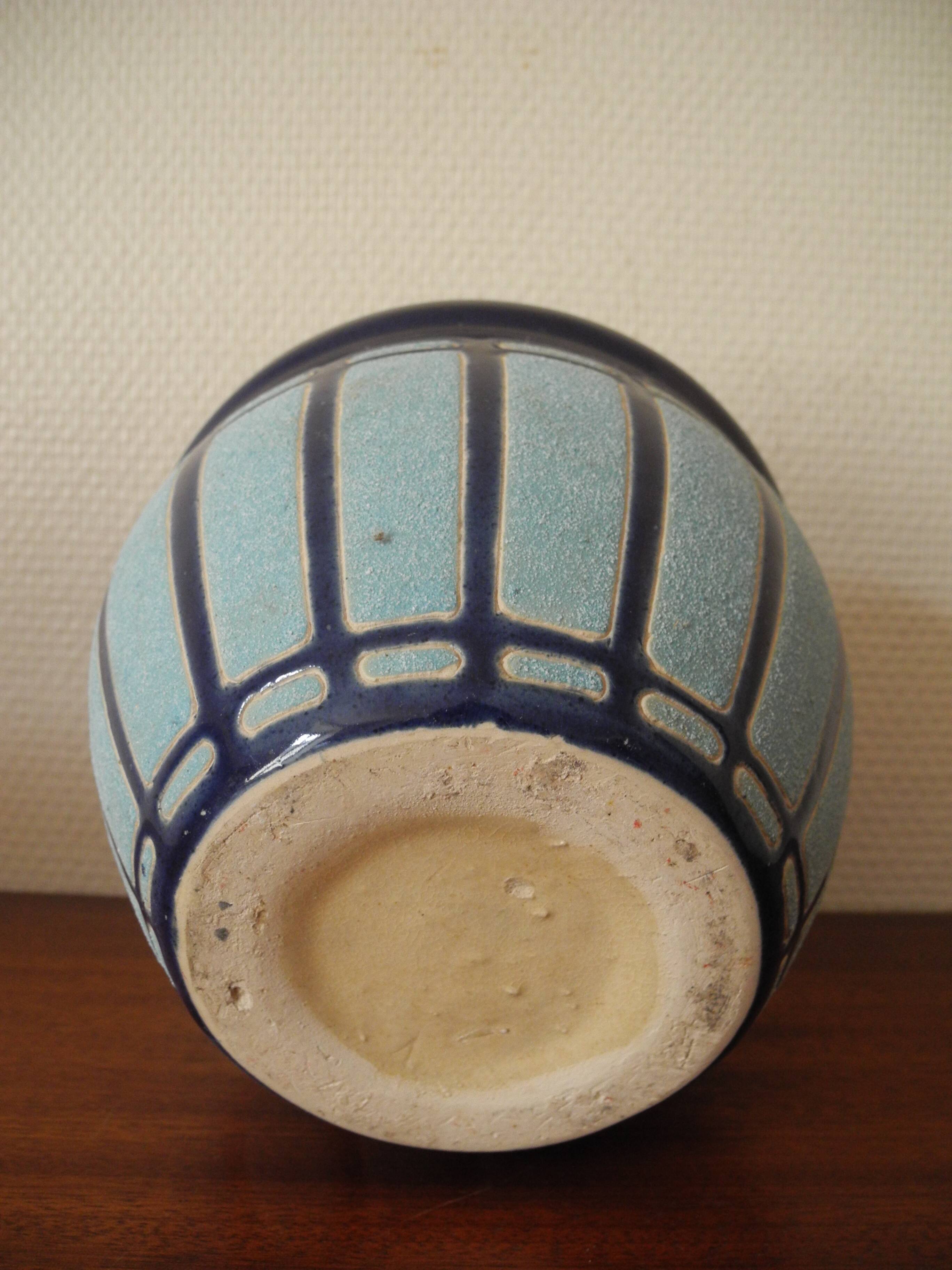 vintage ceramic flower pot