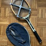 Vintage wooden tennis racket Montana Promotion