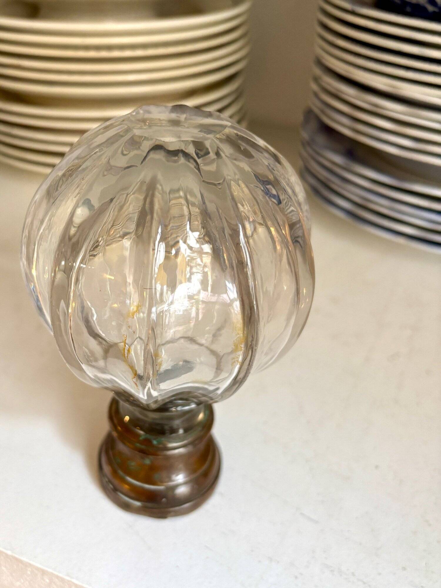 Baccarat Crystal Stair Ball