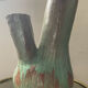 Vintage glazed terracotta vase