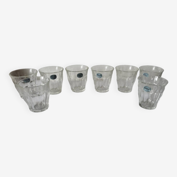 Lot de 8 verres Duralex modèle Picardie 13 cl