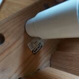 2 vintage 80'S Ikea wooden wall lights