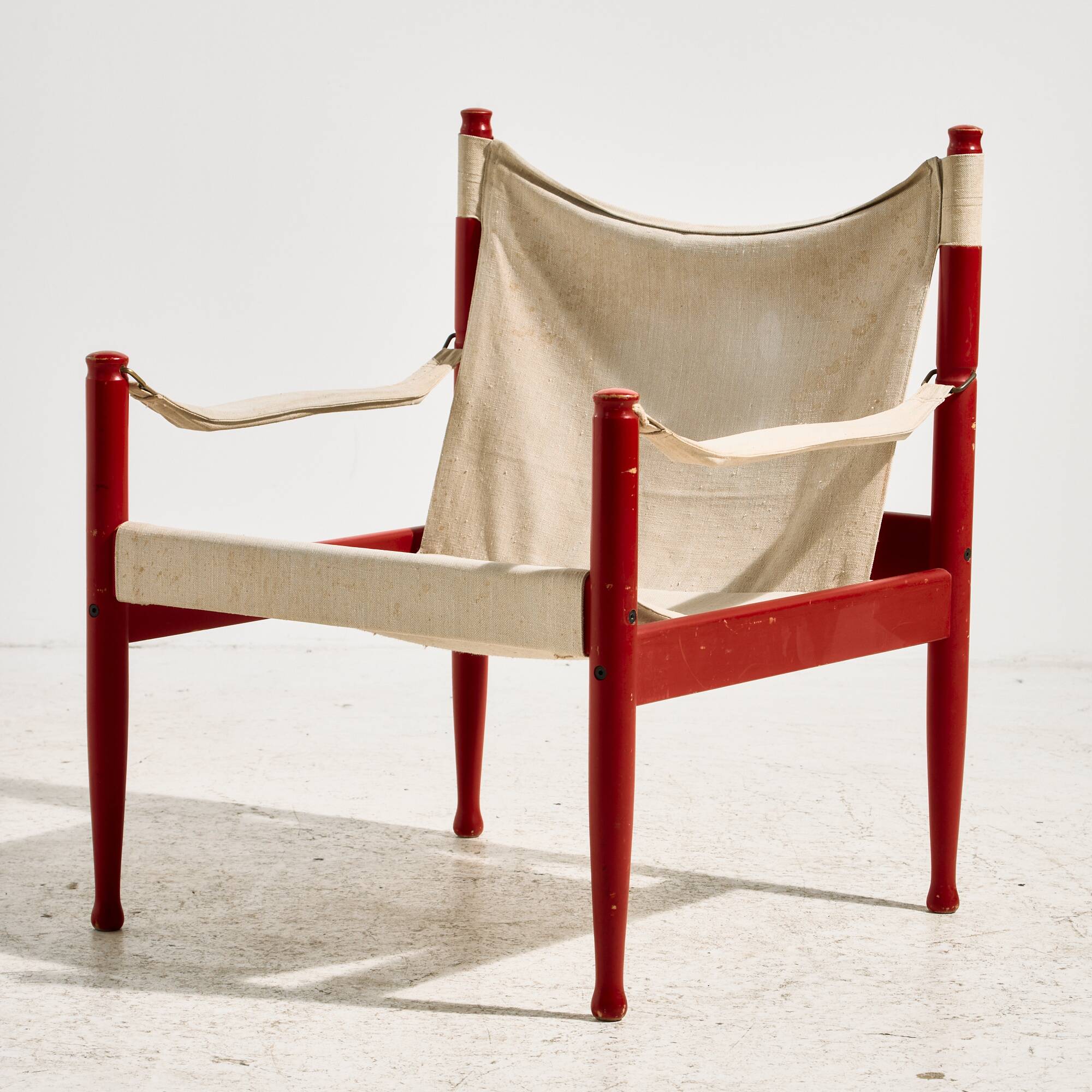 Fauteuil lounge safari modèle 30 par Erik Wørts pour Niels Eilersen