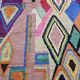 Moroccan rug in natural wool 3 x 2 m