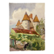 Aquarelle Chateau Vintage