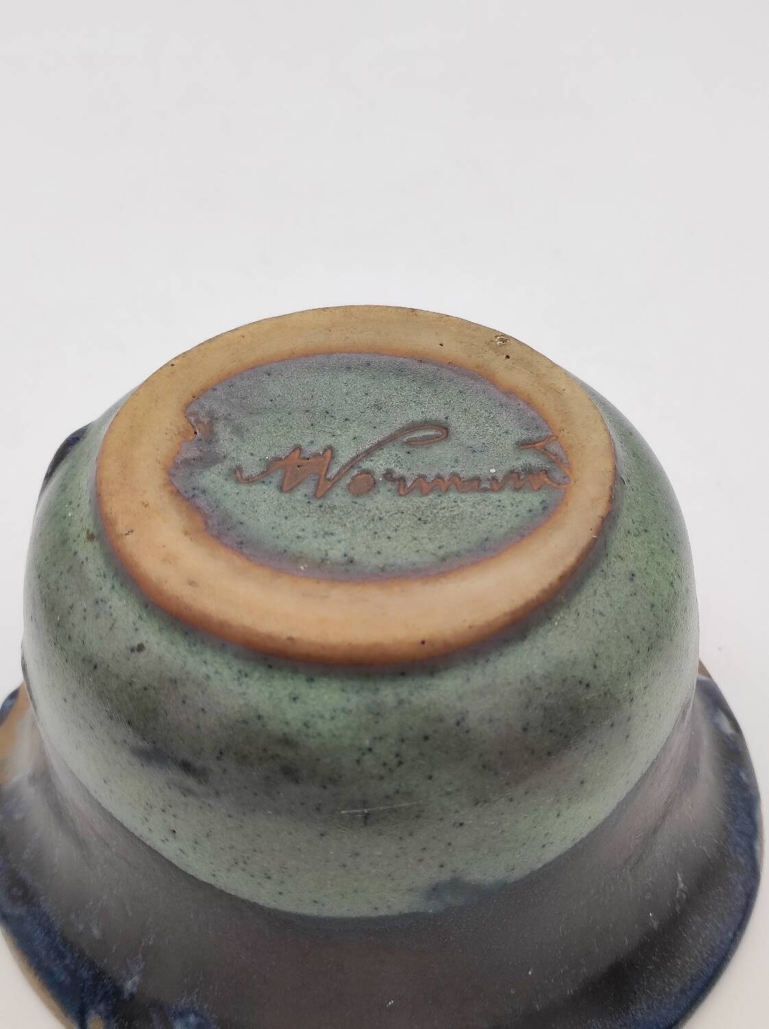 Puisaye stoneware bowl by André Normand