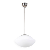 Art Deco Pendant Light in Chrome by Napako, Czech, 1930s