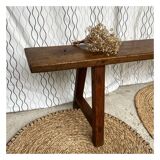 Old farm bench