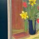 Original Swedish Oil On Panel – “Spring Bouquet” By K Lundquist – Vintage & Framed
