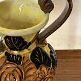 Medici vase in Vallauris ceramic, signed JTF