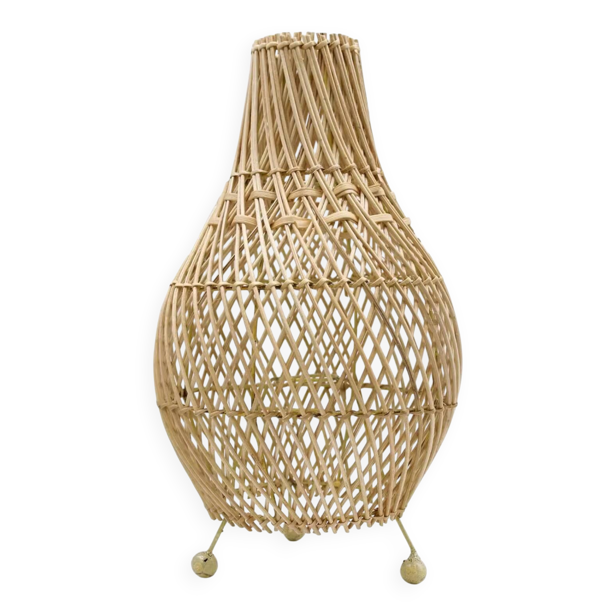 Rattan Table Lamp - Natural