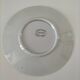 Saint-Amand Hamage plate – Stenciled cherry decoration 1945-1950