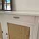 Buffet en bois 2 portes cannage