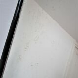 Vintage patinated metal shoe mirror