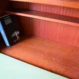 Vintage mahogany wing-shaped secretary