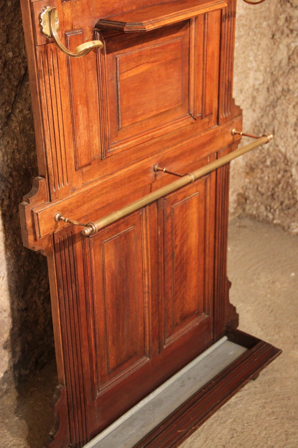 Walnut coat hanger from the 1930