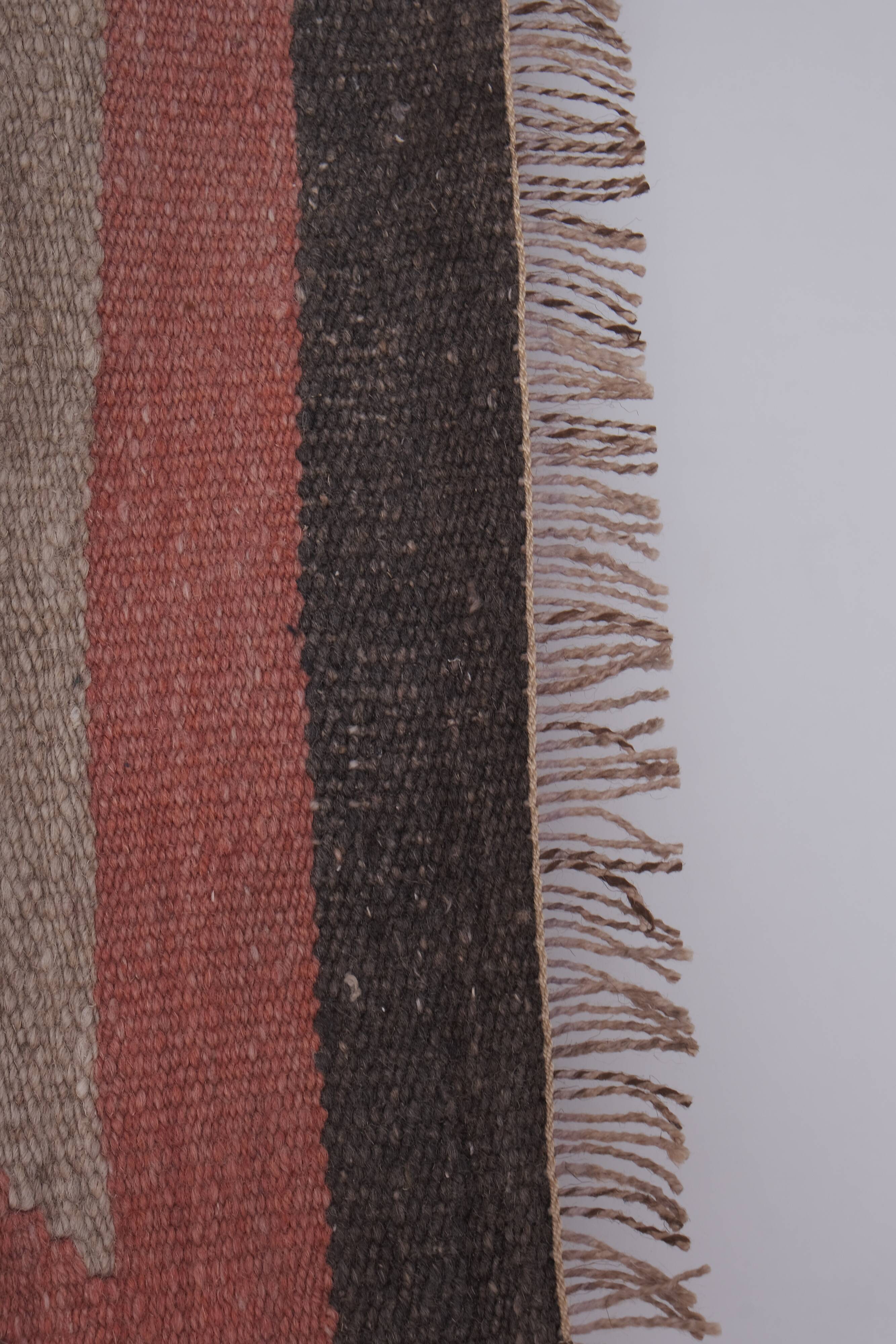 Vintage Turkish rug from Oushak, hand-woven74x358 cm