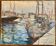 Tableau - Le port de Marseille