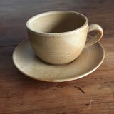 4 sandstone cups