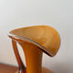 Vintage amber glass Empoli vase pitcher Italy