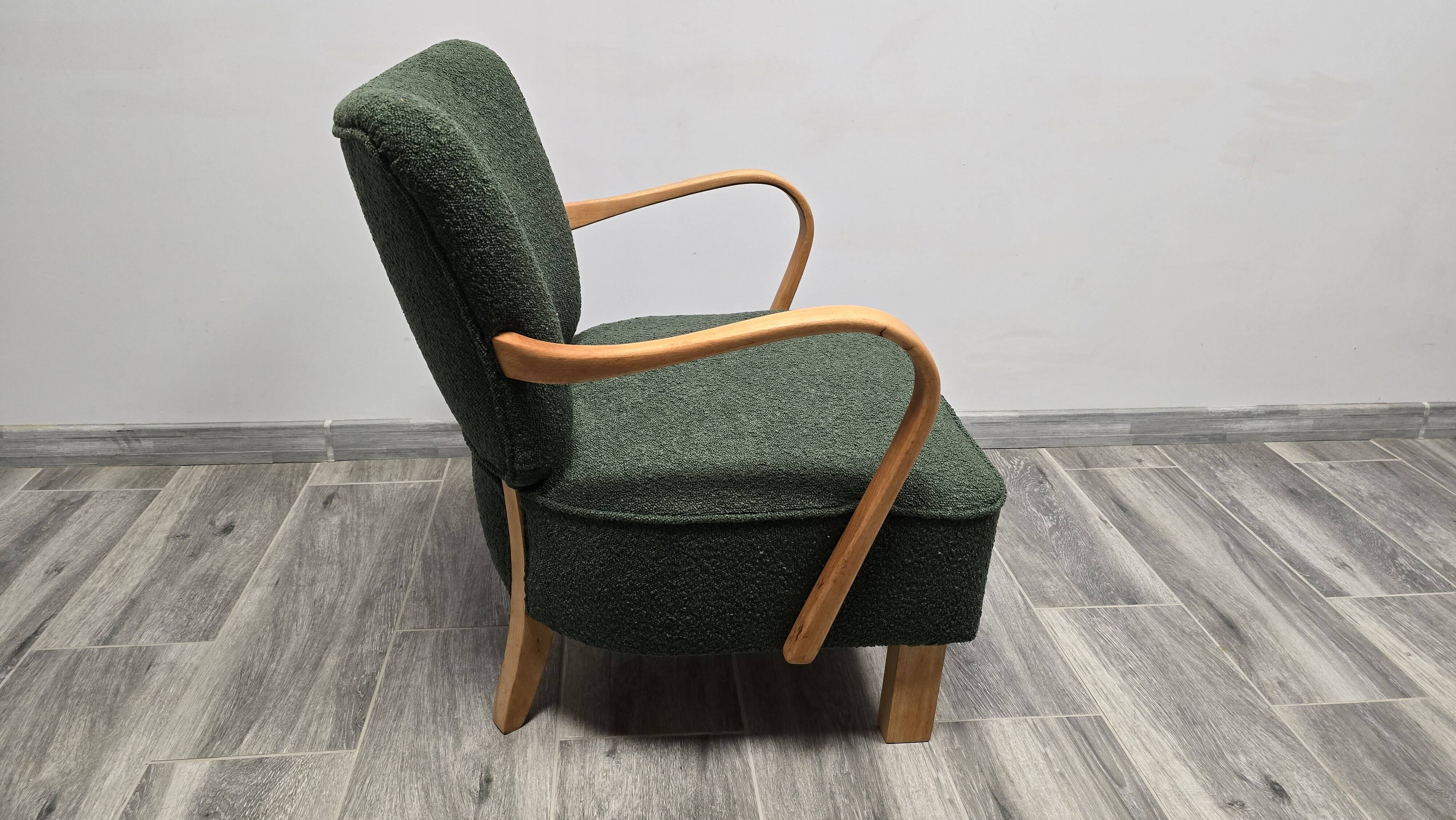 Cocktail Armchair by Jindřich Halabala, 1950s