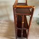 Vintage rattan shelf