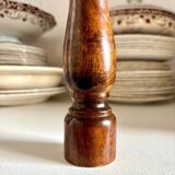 Salière, poivrier en bois foncé n°2