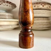 Salière, poivrier en bois foncé n°2