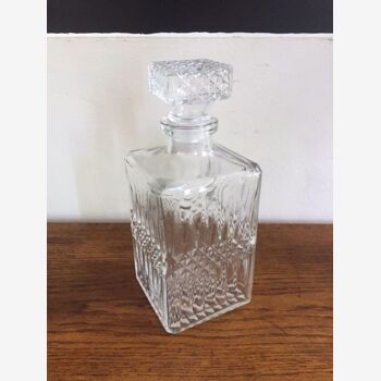 Old whiskey decanter