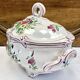 Old Lunéville oval vegetable tureen, street light model