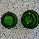 Lot of 2 green cockroaches design scandinage 80s