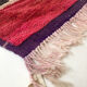 Moroccan Berber carpet red boujaad with colorful patterns 260x170cm