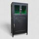 Buffet parisien vitré noir art déco 1930