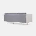 Alta sofa silver velour, Scandinavian design