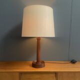 Uno & Östen Kristiansson Teak tablellamp for Luxus Denmark 1970s